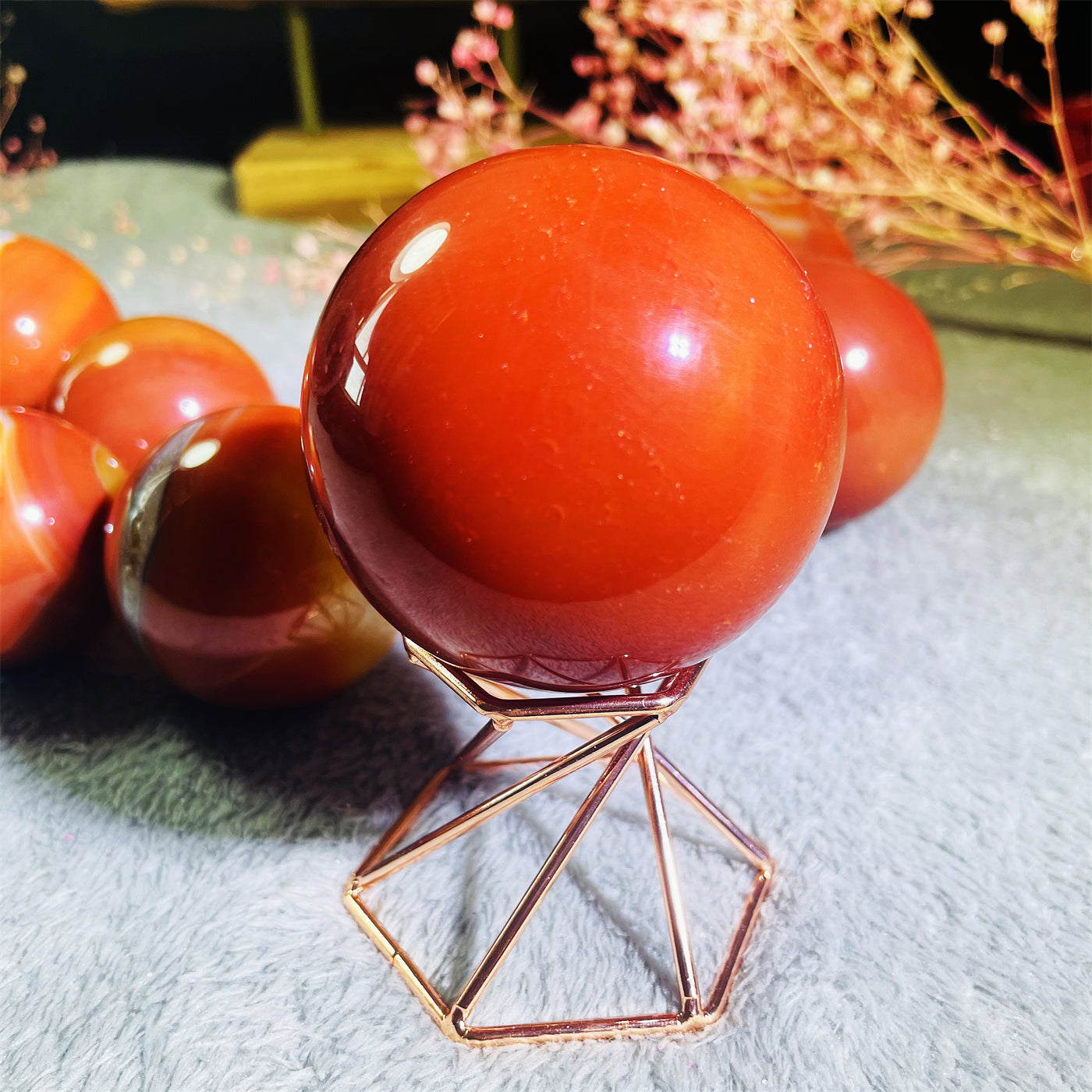 Carnelian Sphere 1KG